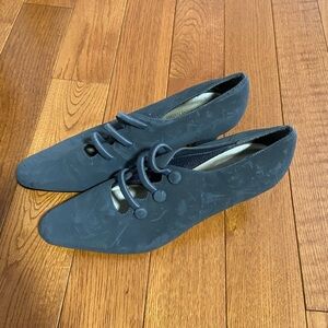 Women's Dark Gray vintage Heels